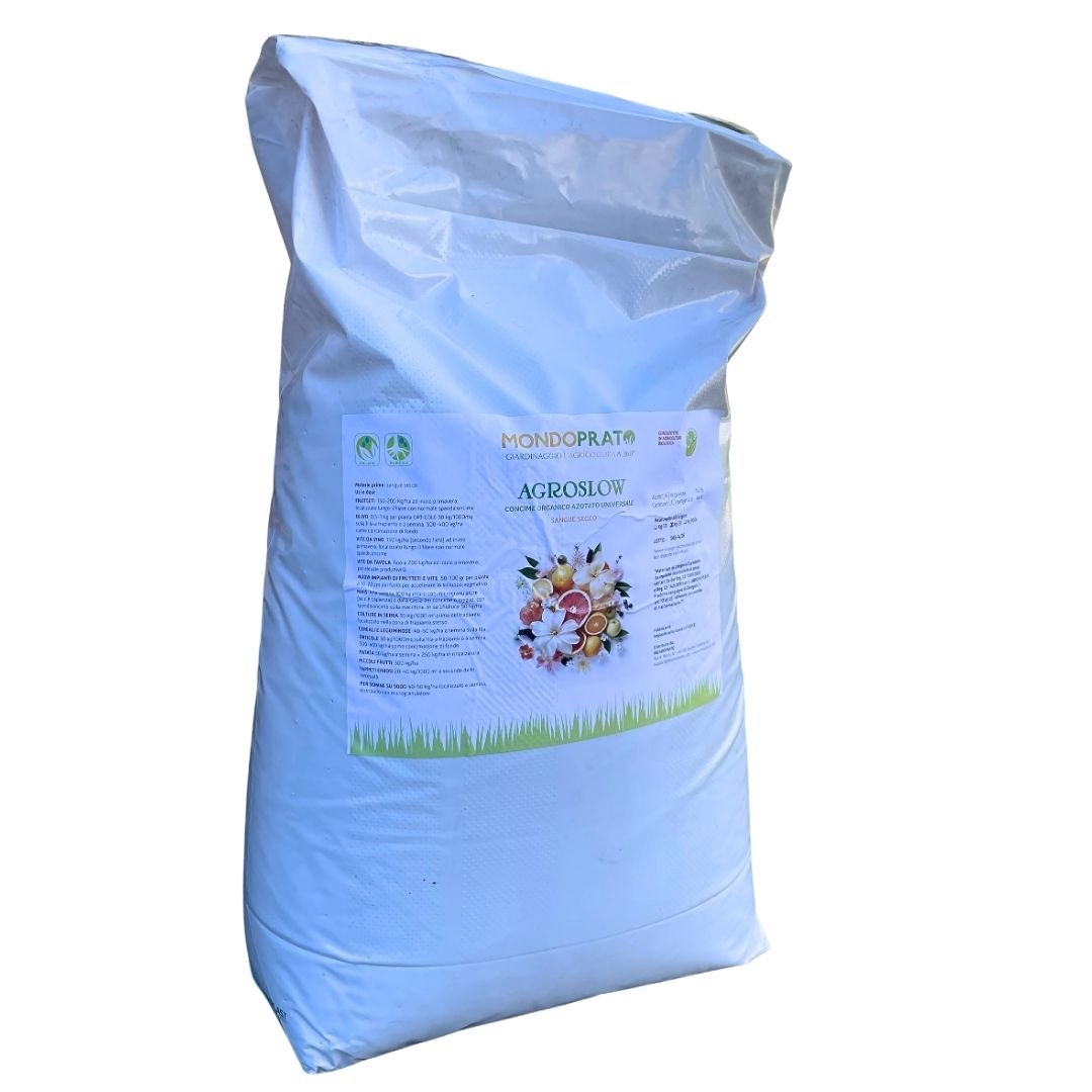 Concime Organico Azotato Universale Agroslow - 20 Kg - Mondoprato