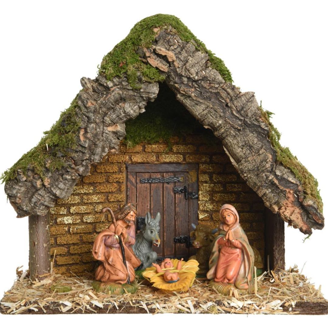 Capanna della Natività con Soggetti - Mondoprato