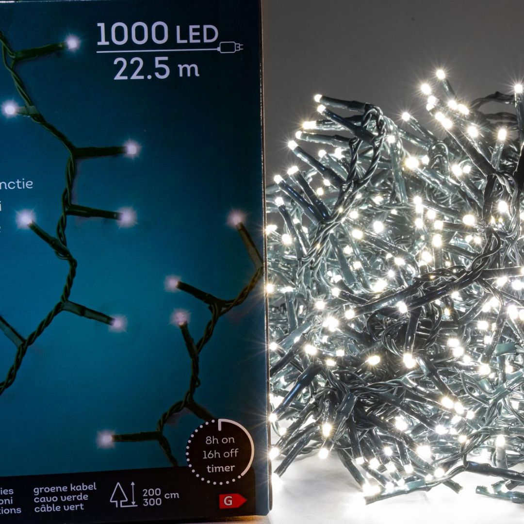 Catena di Luci LED "Compact" - 22,5m - Mondoprato