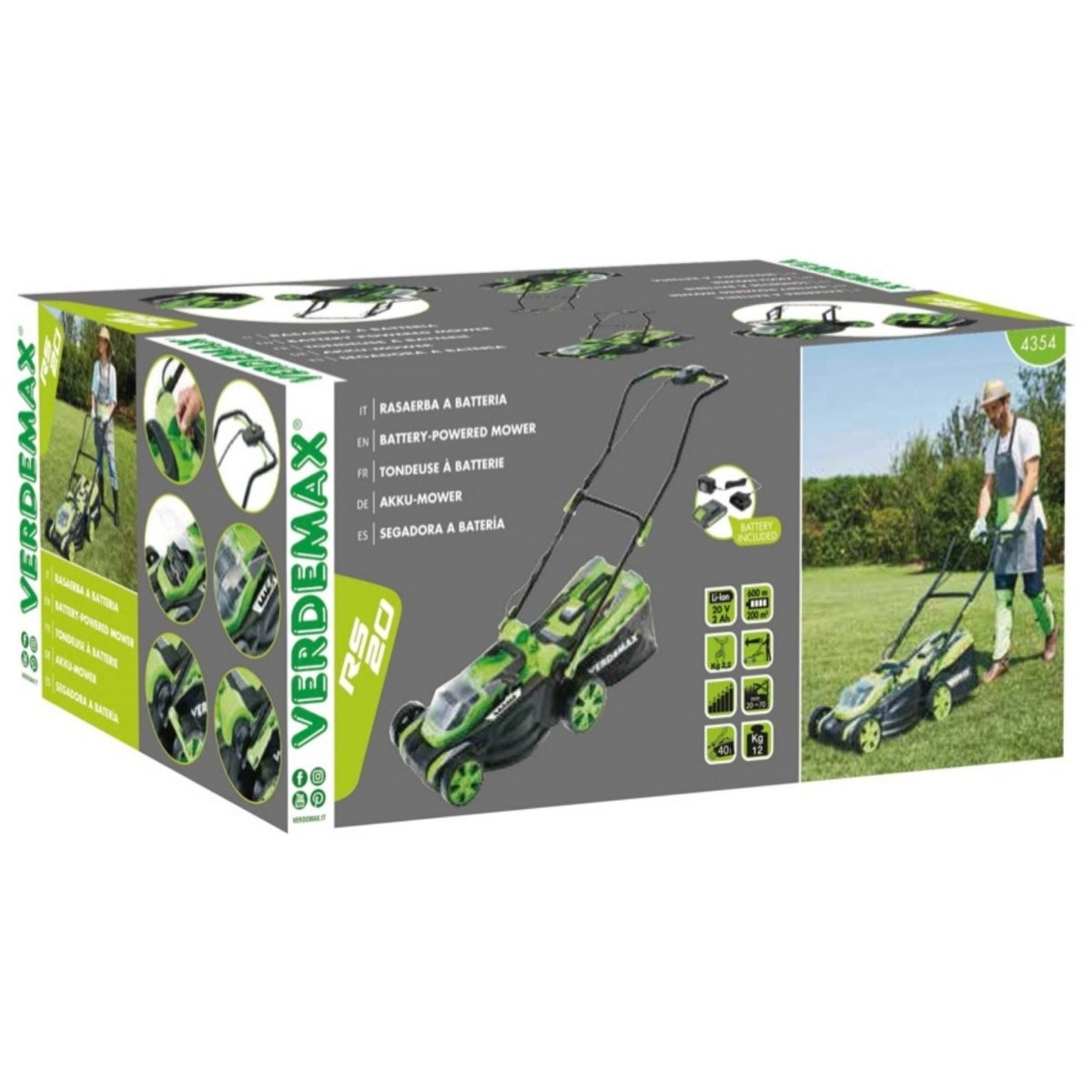 Rasaerba a batteria | Verdemax - Mondoprato