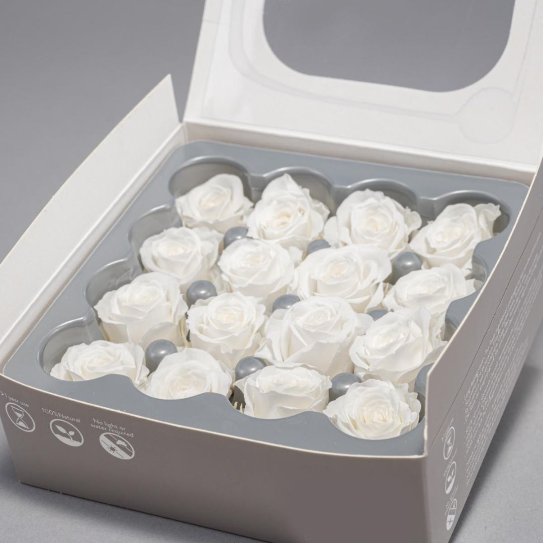 Rose Stabilizzate 16 Pezzi - 2 Colori - Mondoprato