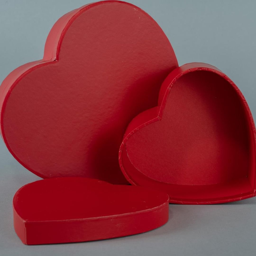 Scatole a forma di Cuore - 2 Pezzi - Mondoprato