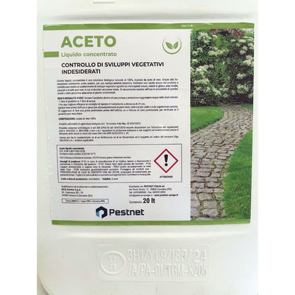 Diserbante Aceto - 20 Lt - Mondoprato