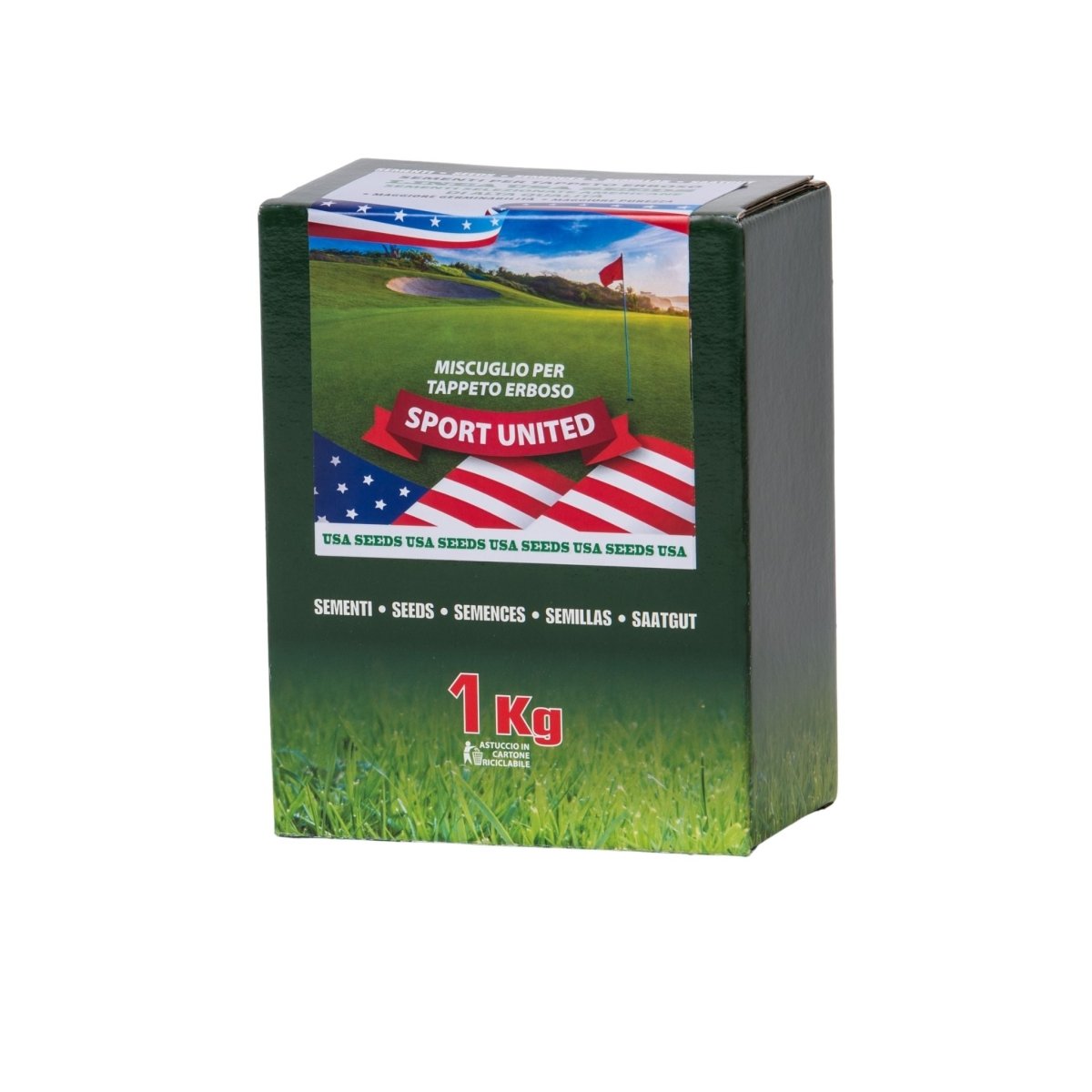 Semi Prato Sportivo 1kg Per 30m² - Miscuglio Resistente Al Calpestio Per Campi Gioco E Aree Intensive - Foto 5